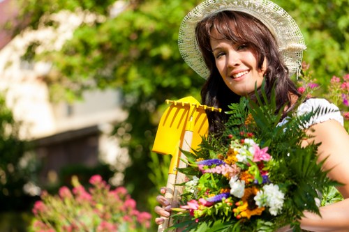 Weed control techniques for a Kentish Town garden
